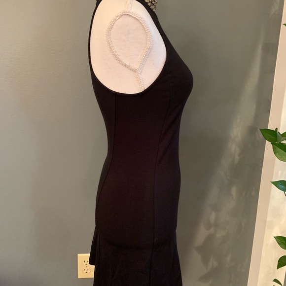 NWT! Sanctuary Black Beaded Dress~Size XS - Picture 4 of 7